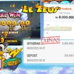 menang besar di le zeus hacksaw